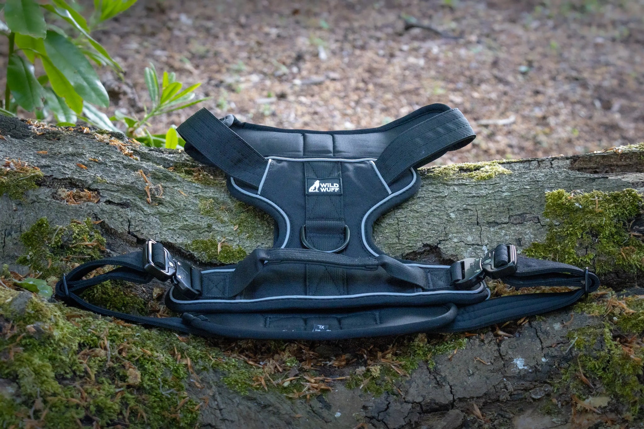 Titan Grip Dog Harness Black