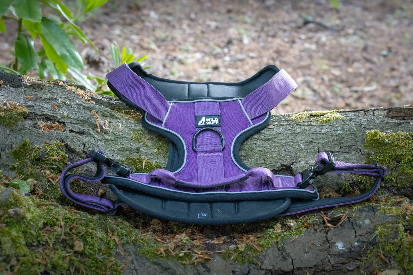 Titan Grip Purple Dog Harness