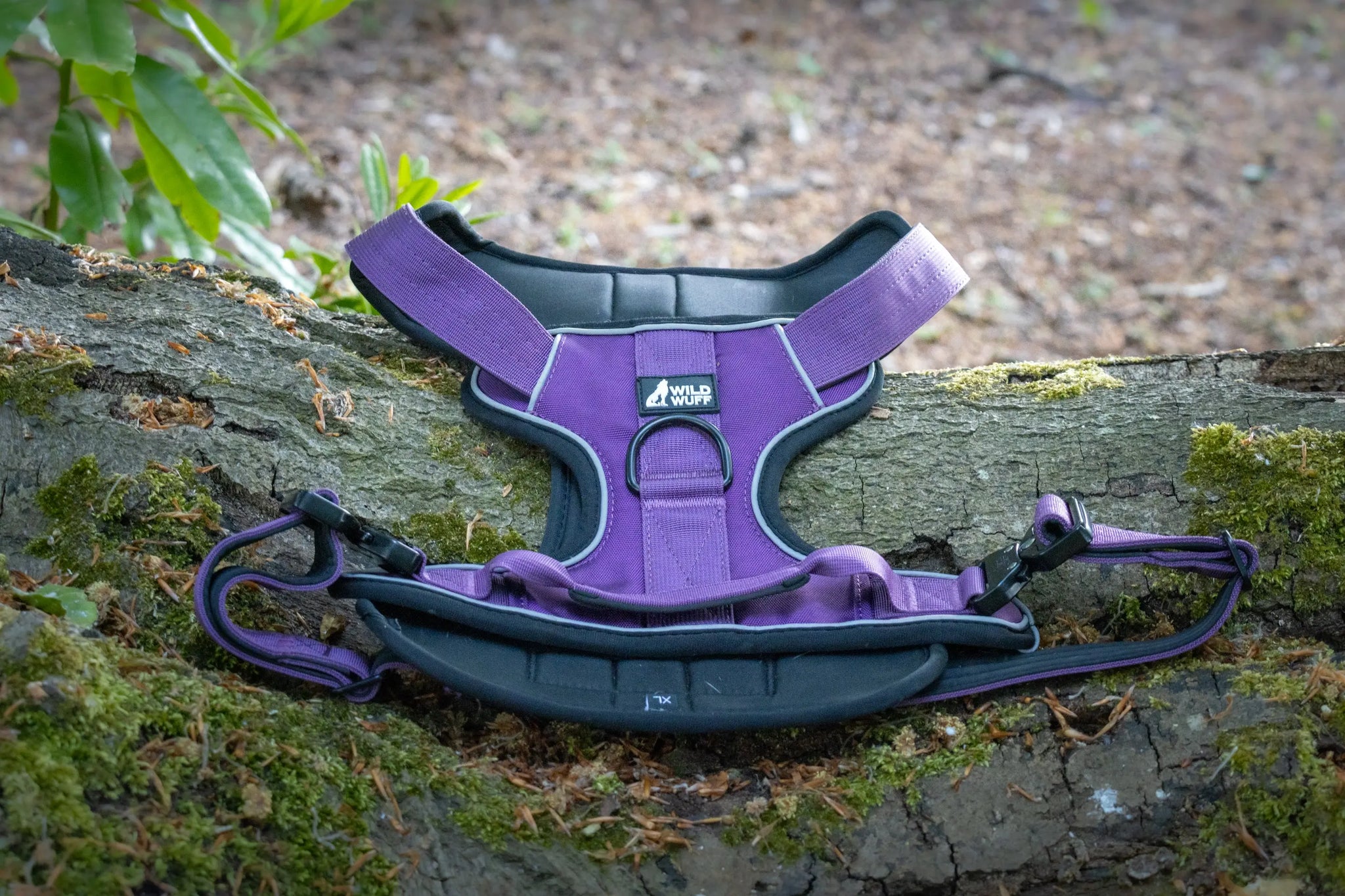 Titan Grip Purple Dog Harness